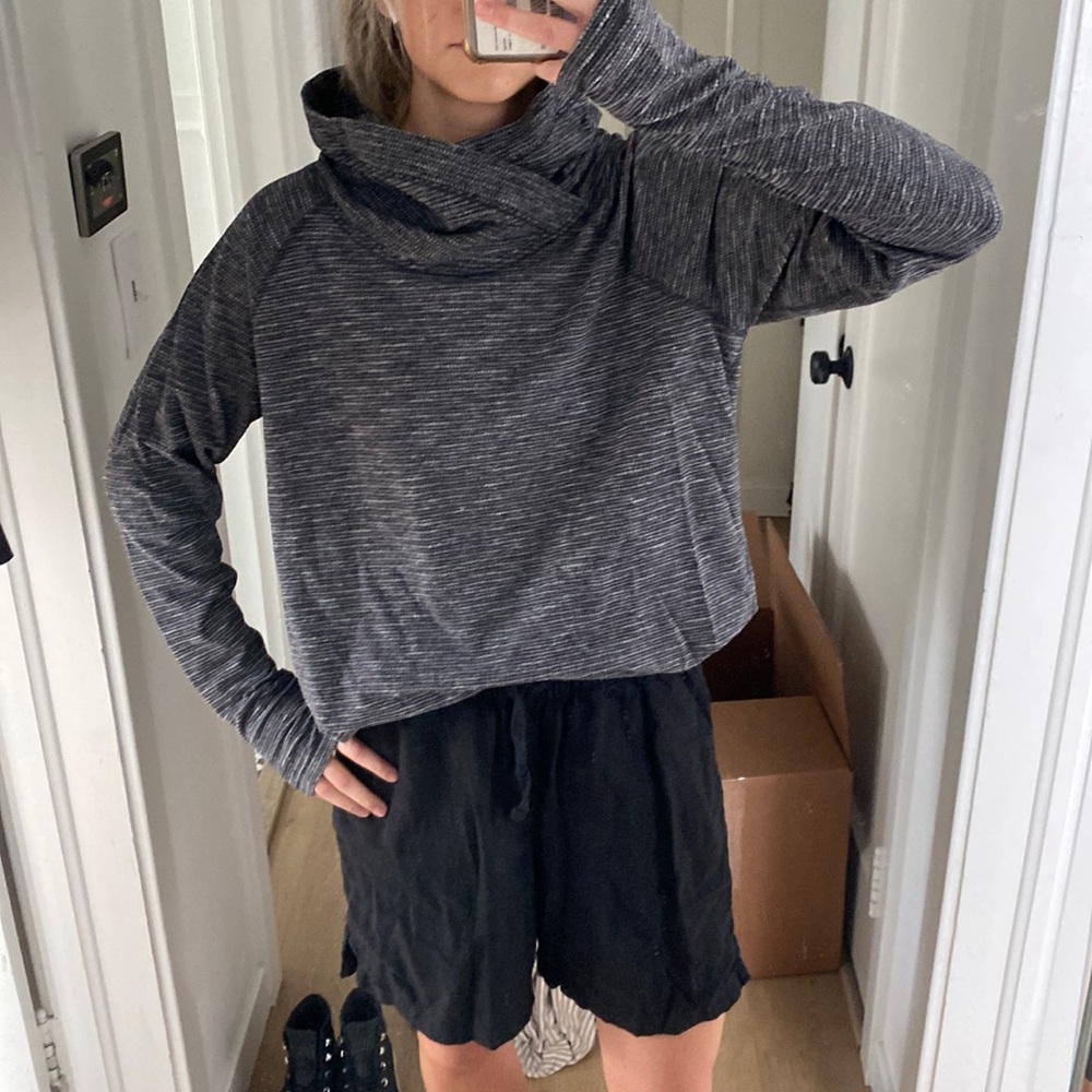 Lululemon tweed thin sweatshirt